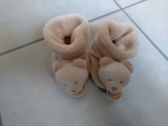 Chaussons doudou et compagnie ourson