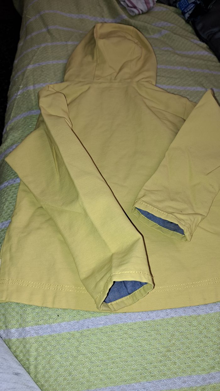 Ciré /blouson  demi saison jaune - photo numéro 3