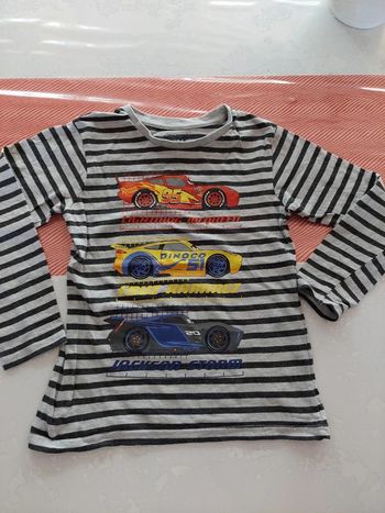 Tee-shirt cars 5/6ans