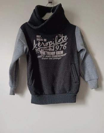 Pull tres epais garcon aeropilote 5ans