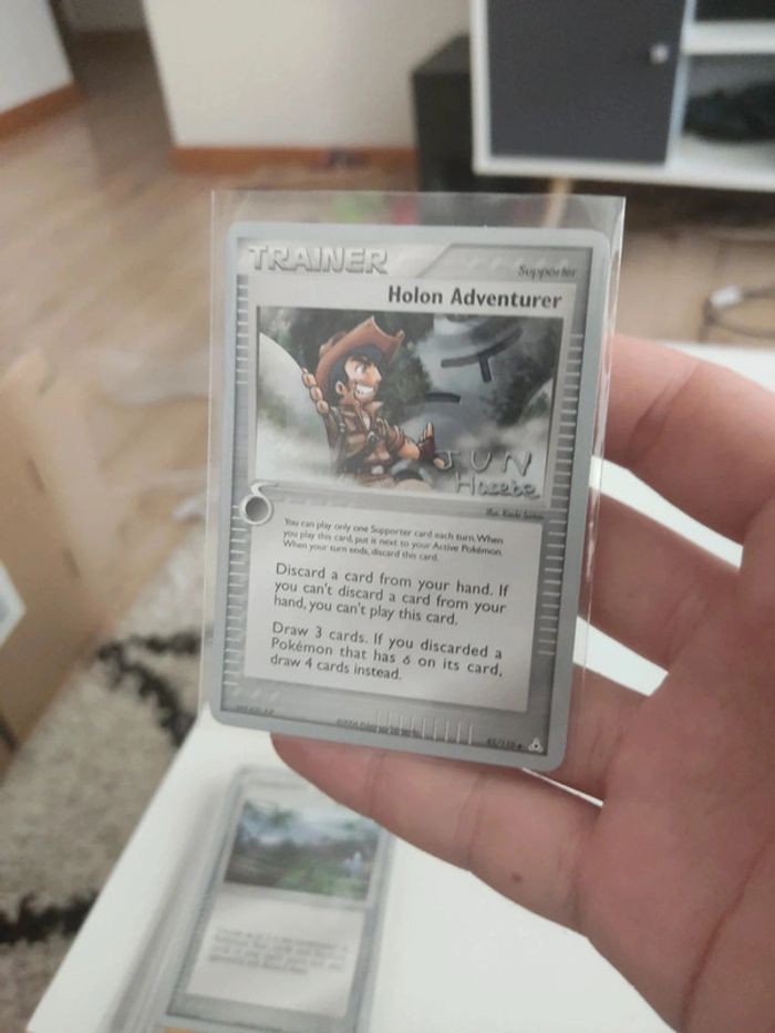 Carte Pokémon holon aventurer World championship 2007