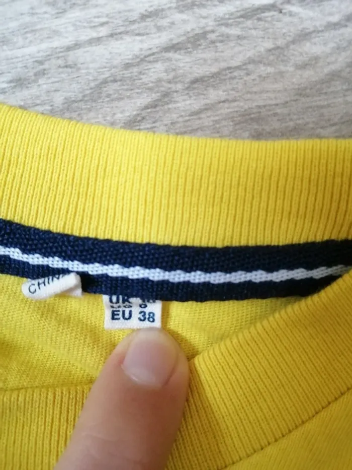 Tee-shirt jaune écriture et logo superdry / superdry / (M) - photo numéro 5