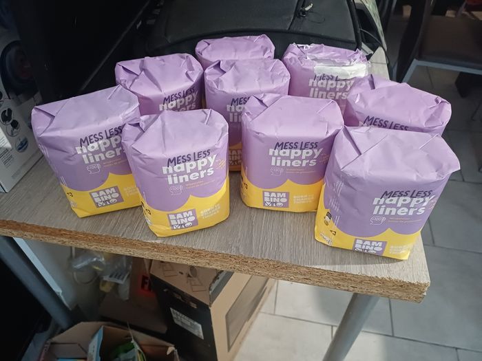 Lot de 9 × 100 voiles de protection Bambino Mio