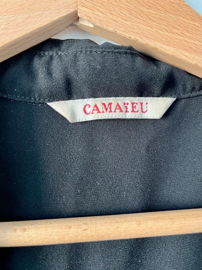 Chemisier noir Camaïeu 40 - photo numéro 2