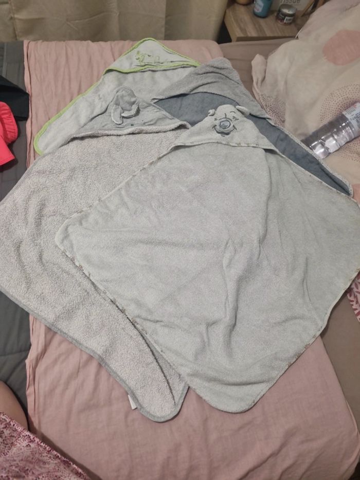 Lot de 4 sorties de bains