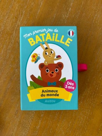Jeu bataille Auzou Neuf