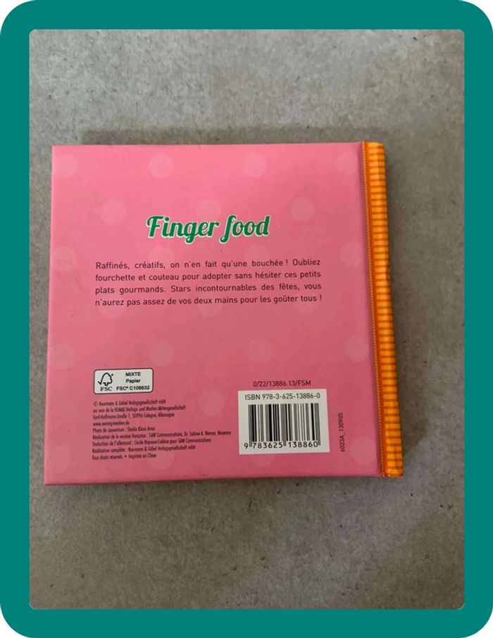 Livre recette de cuisine Finger food - photo numéro 2