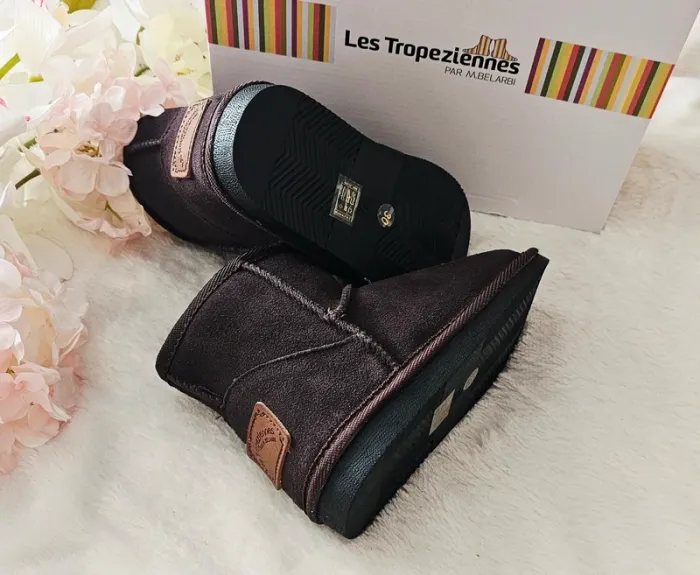 Bottes Bottines Fourrées Cuir Les Tropeziennes T30 - photo numéro 2
