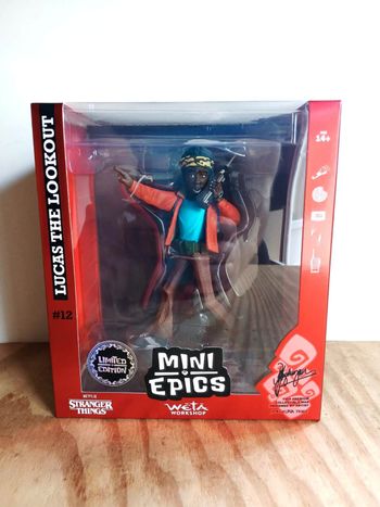Figurine Mini Epics Stranger Things Lucas The Lookout Weta Workshop