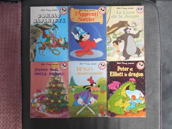 Anciens livres (Club du Livre Mickey - Walt Disney) des années 1970/1980