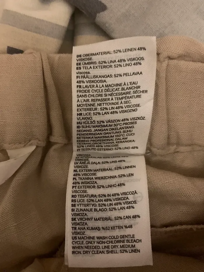 Pantalon été en lin - photo numéro 3