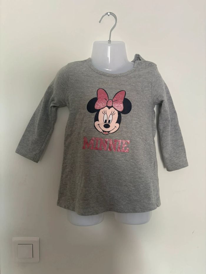 T-shirt long Disney Baby Minnie – 18 mois 🩷