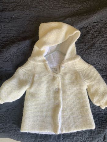 veste laine bébé