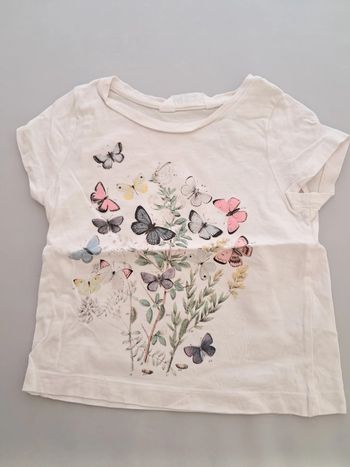 tee shirt fille 18 mois h&m