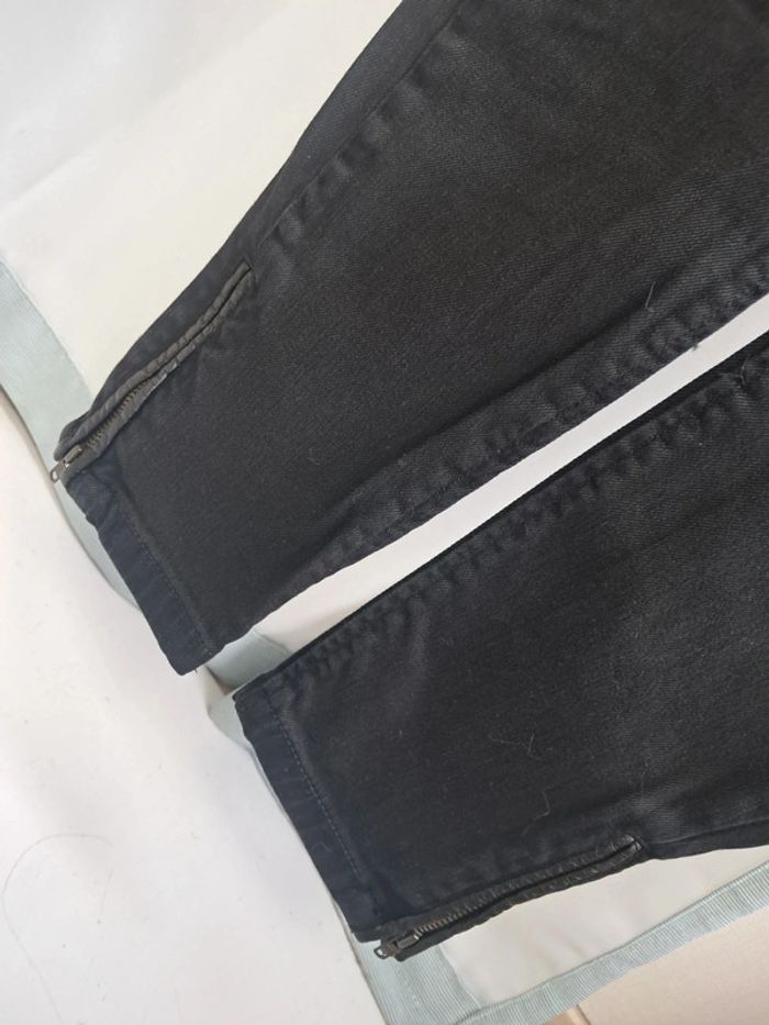 Maje jean noir T.38 en tbe - photo numéro 6