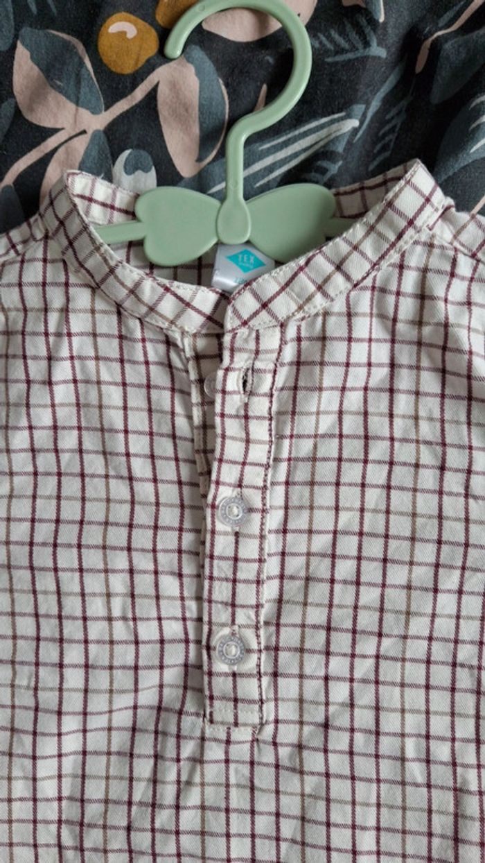 Chemise manches longues 12 mois. - photo numéro 3