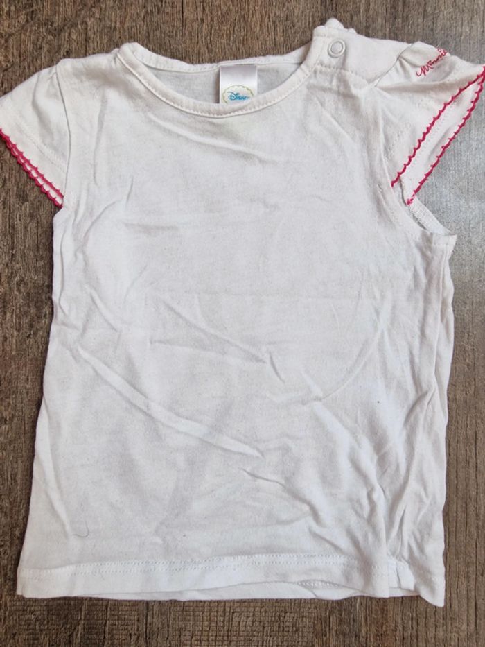 Tee shirt disney blanc