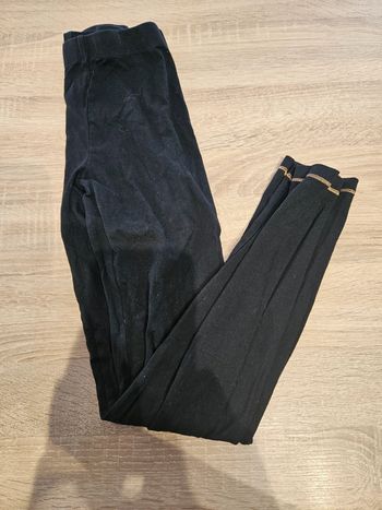 Legging noir basique 12 ans