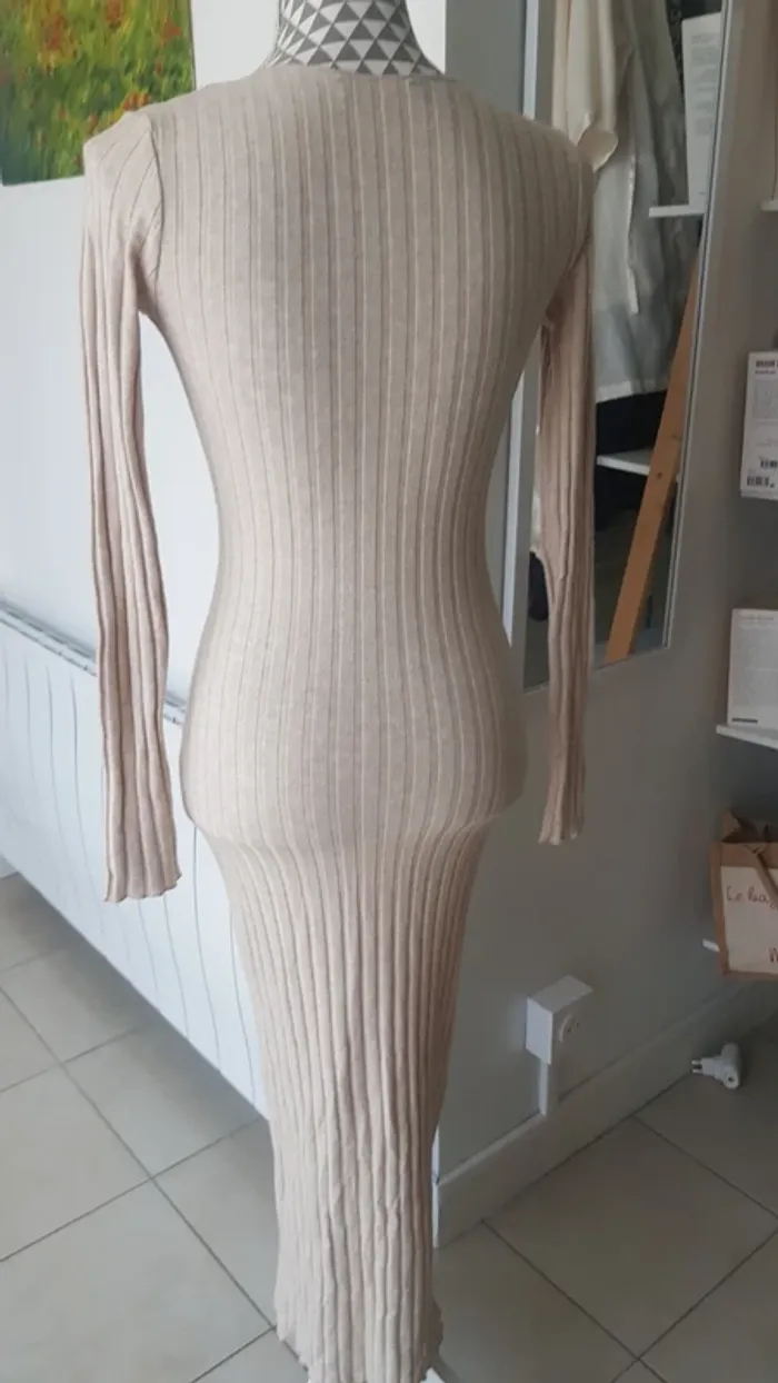 Robe longue lainage fin - photo numéro 3