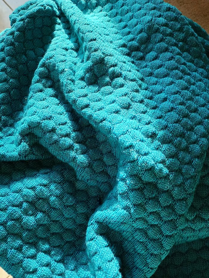 Couverture en laine mérinos bébé