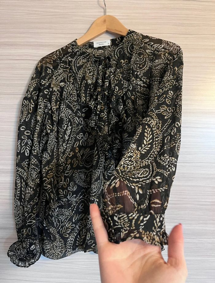 Blouse élégante de boutique indépendante - Taille M - photo numéro 4