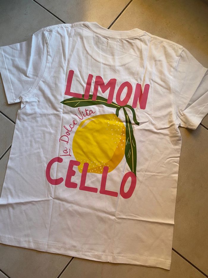 T-shirt femme blanc Lemoncello - photo numéro 2