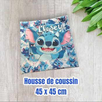 Housse de coussin Stitch Disney