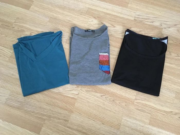 Lot t-shirts taille M - photo numéro 4