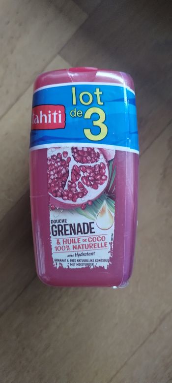 Lot de 3 tahiti douche grenade