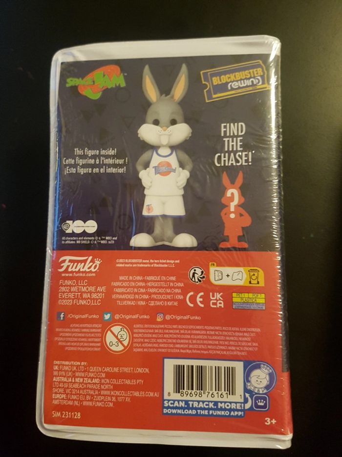 Funko pop space jam blockbuster rewind new sealed Collectible figure - photo numéro 2
