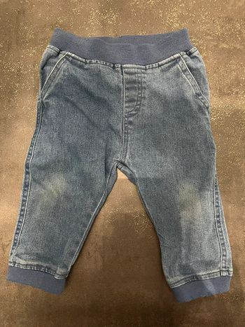 Pantalon jean marque Mots d’enfants 12 mois