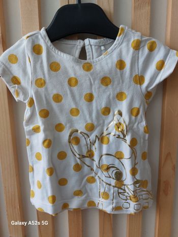 T-shirt fille 3 mois