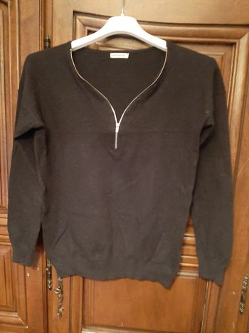 pull fin décolleté modulable