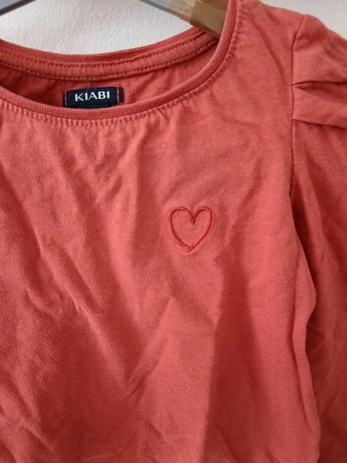 T-shirt manche longue kiabi - photo numéro 2