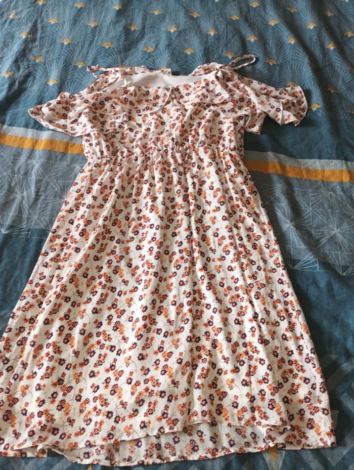 Robe été fleurie femme taille 40 marque Etam - photo numéro 7