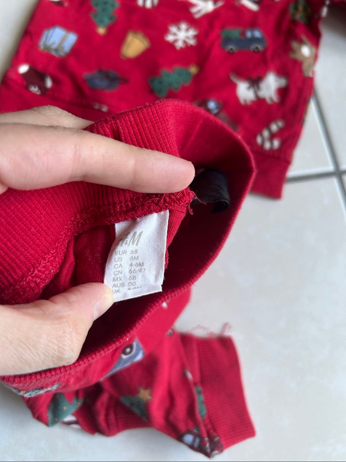 Ensemble de Noël 6 mois H&M - photo numéro 3
