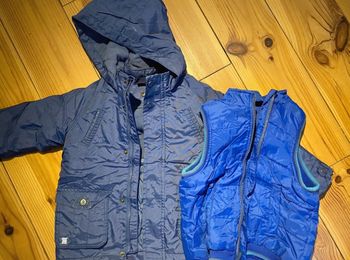 Manteau et doublure doudoune 4 ans