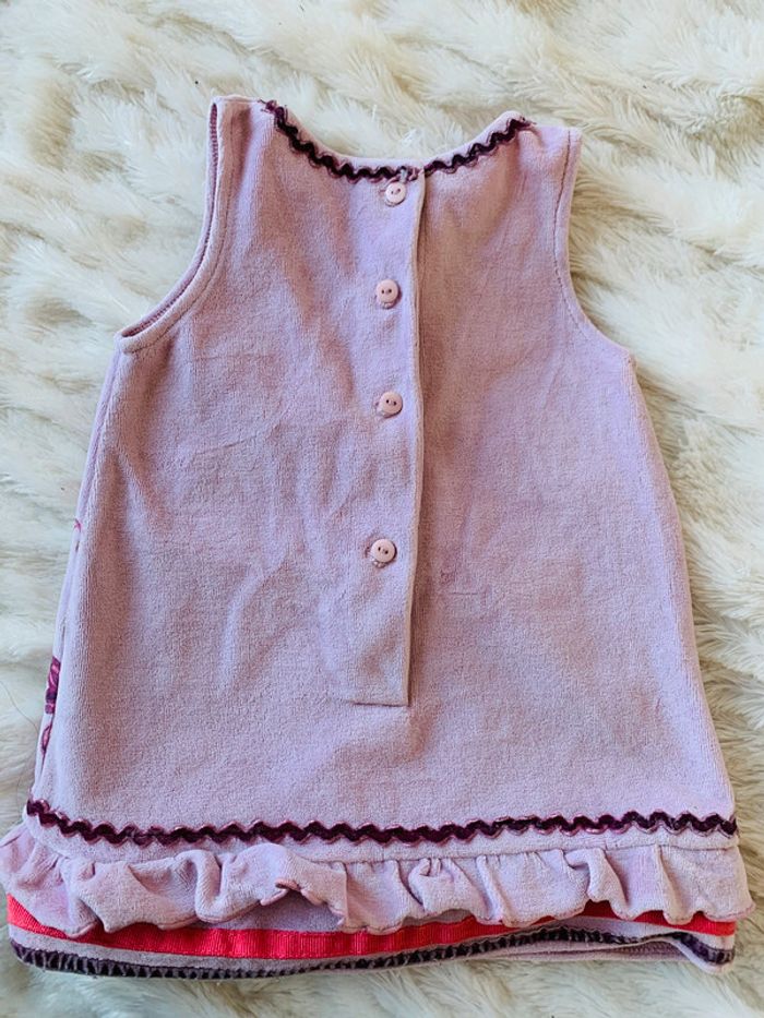 Lot de 2 robes et gilet 6 mois - photo numéro 4