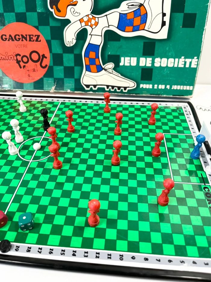 Jeu ancien : " Mini Foot " fabriqué en France - photo numéro 5