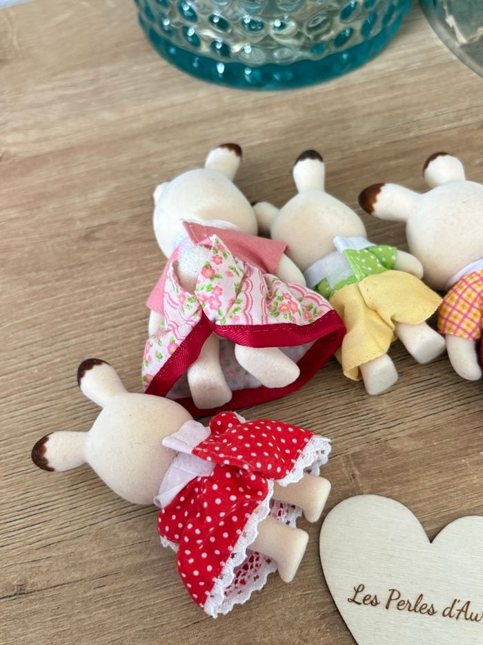 Famille lapin chocolat très bon état - photo numéro 5