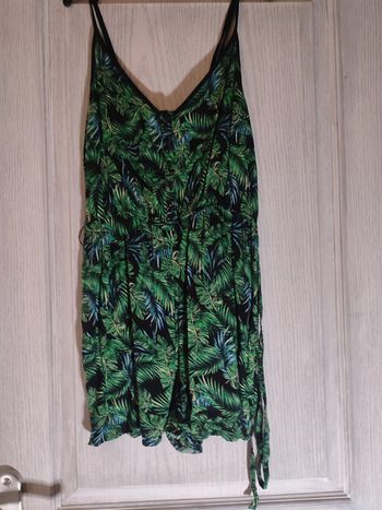 combishort noire et verte