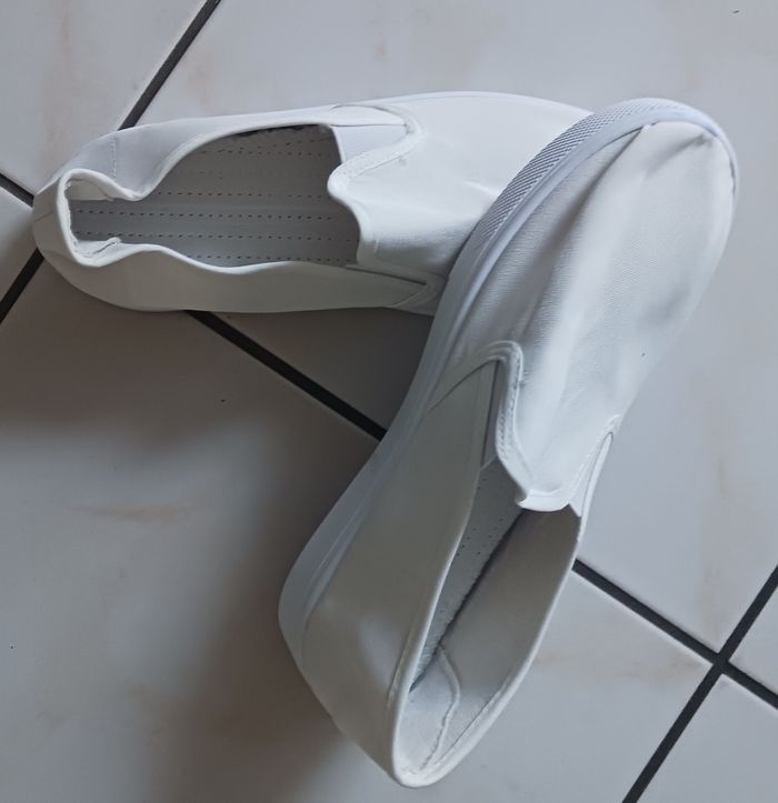 Chaussures toile blanche - photo numéro 3
