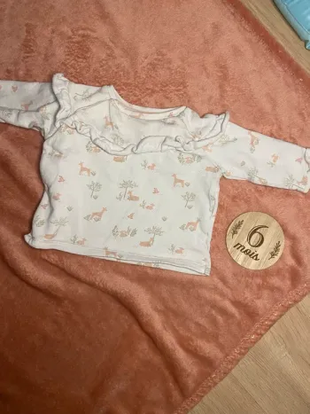 Pull fille 6 mois