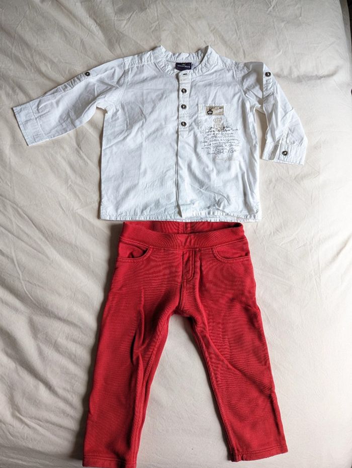 Lot vêtements bébé garçon taille 18 mois - photo numéro 16