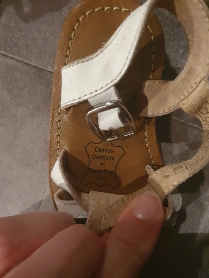 Lot 2 paires sandales bébé - photo numéro 5