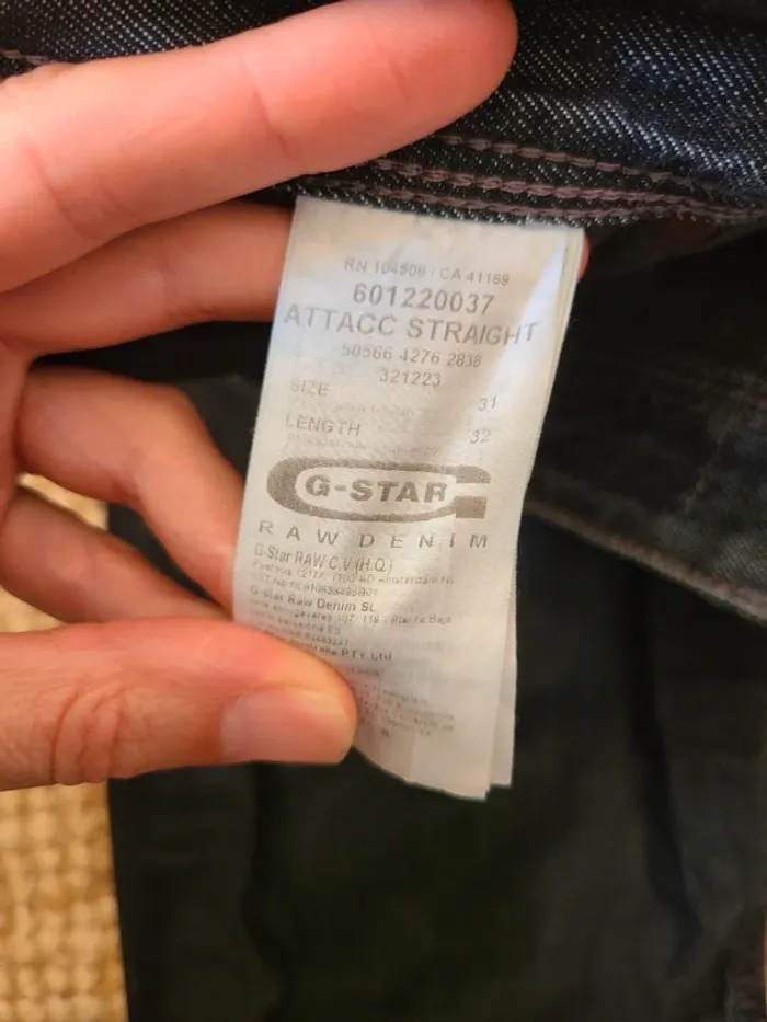 Jeans homme G-Star - photo numéro 7
