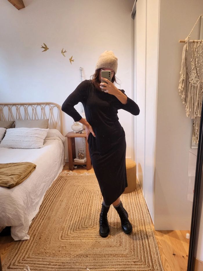 Robe longue noire - photo numéro 5