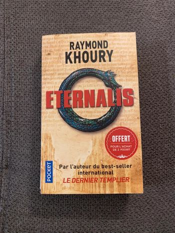 Livre Eternalis Raymond Khoury
