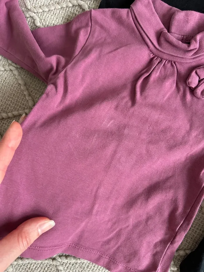 Lot tee shirt manches longues 3 mois - photo numéro 8