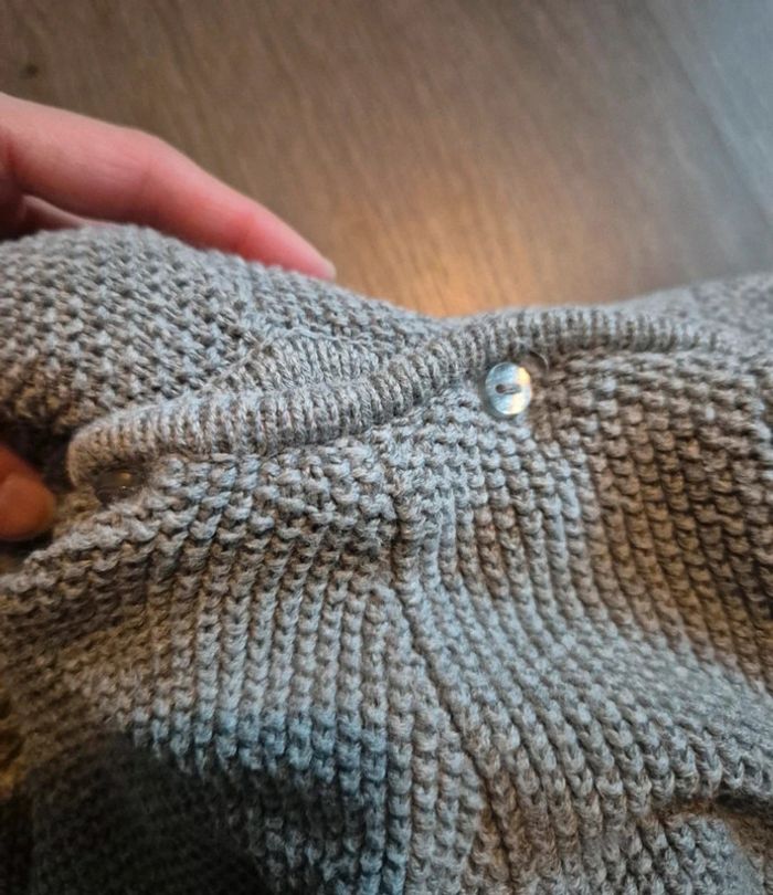 Magnifique manteau veste polaire 9 mois obaïbi - photo numéro 5
